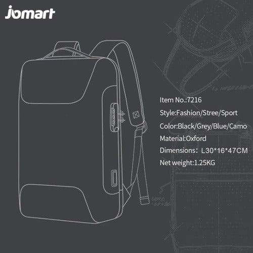 جومرت حقيبة ظهر فاخرة للأعمال JMLB 