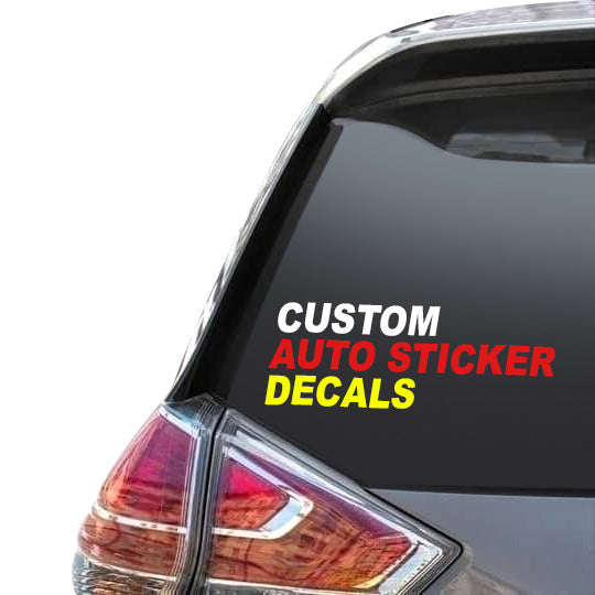 ملصقات سيارات حسب الطلب عالية الجودة